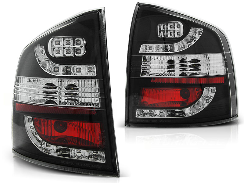 Taillight set OCTAVIA 05->> LED / only KOMBI
