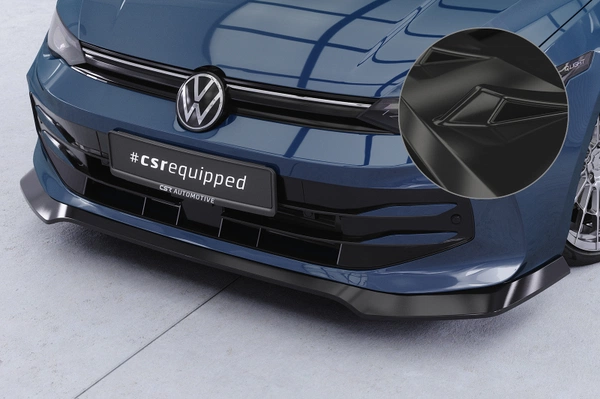 Voorspoiler | Bekerspoilerlip met ABE voor VW Golf 8