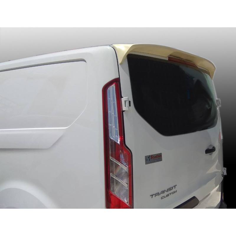 Dakspoiler  Ford Transit Custom 2012-2018 & FL 2018-  (met achterklep) (PU)