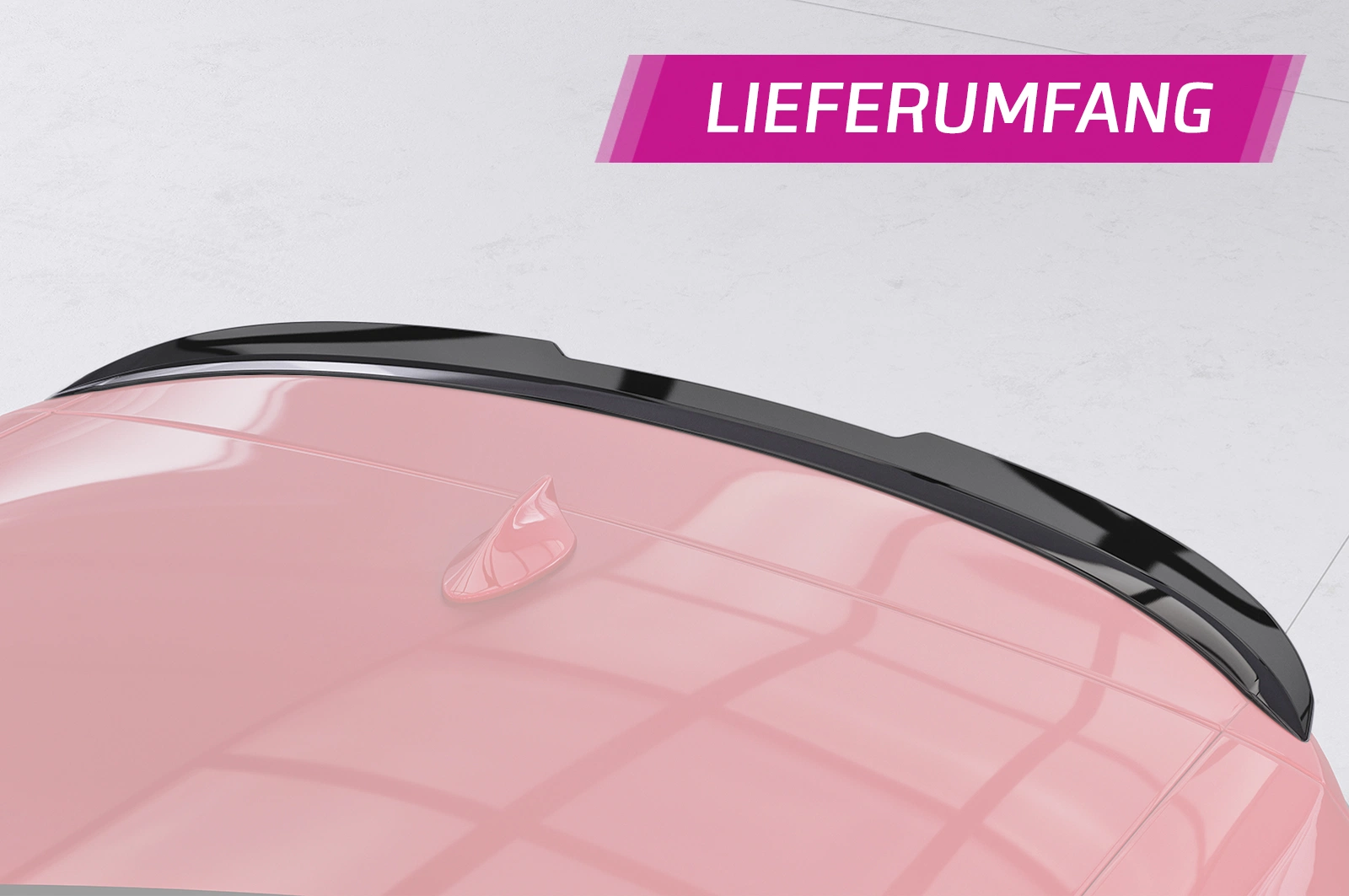 Achterspoiler Ford S-Max 2. Gen (2015–) Glans Zwart – CSR Automotive