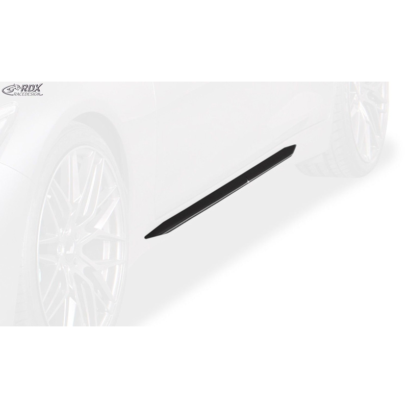 Sideskirts  Infinity Q50 2013- 'Slim' (ABS)