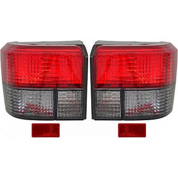 Luces traseras VW T4 90-02 rojo/claro
