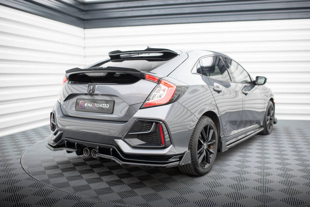 Spoiler Honda Civic Sport 2020 - 2023 Maxton Glans Zwart