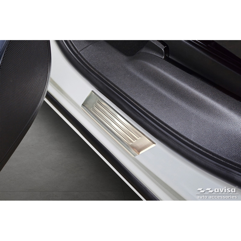 RVS Instaplijsten  Opel Zafira (C) Tourer 2012-2016 & Facelift 2016-2019 'Lines' - 4-delig