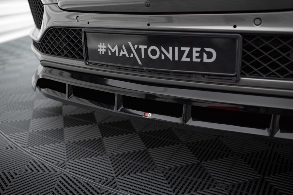 Voorspoiler Bentley Bentayga Glans Zwart Maxton