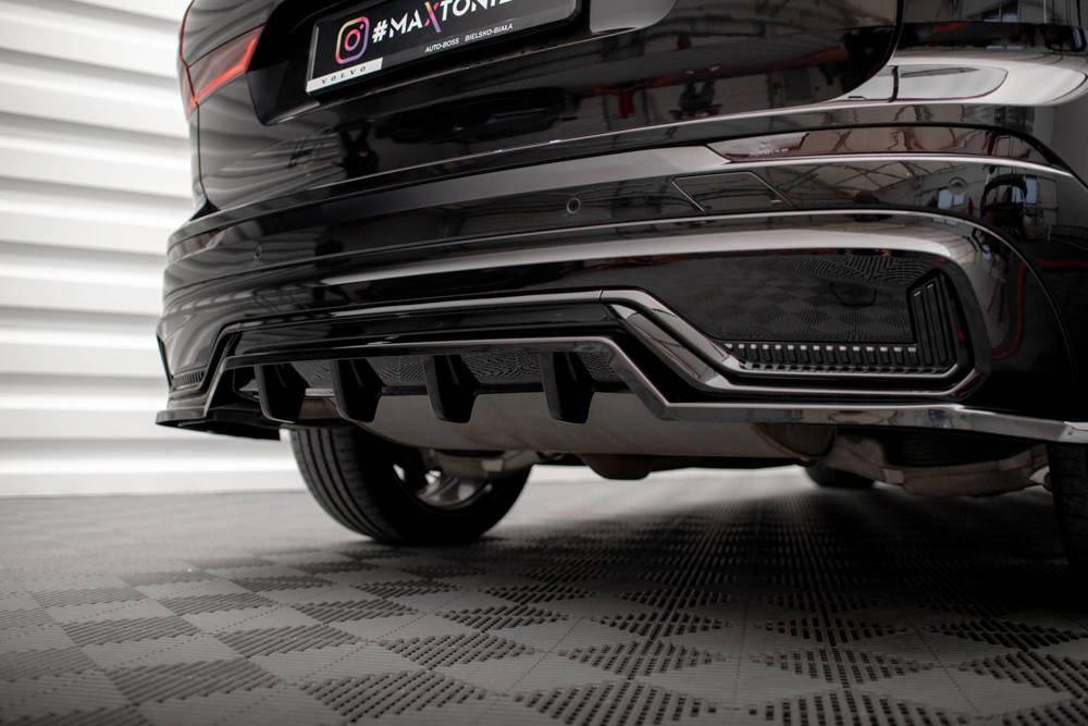 Diffuser Volvo XC60 R-Design Facelift Maxton Glans Zwart