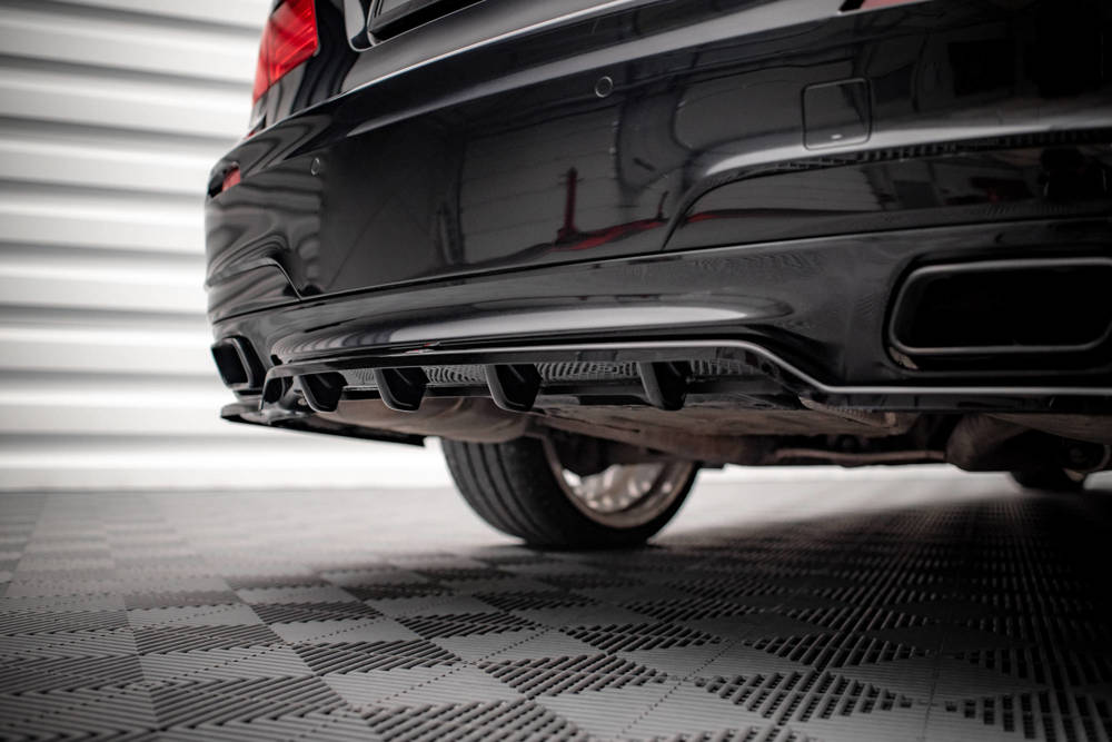 Diffuser BMW 7 Serie M-Pakket F01 Maxton Glans Zwart