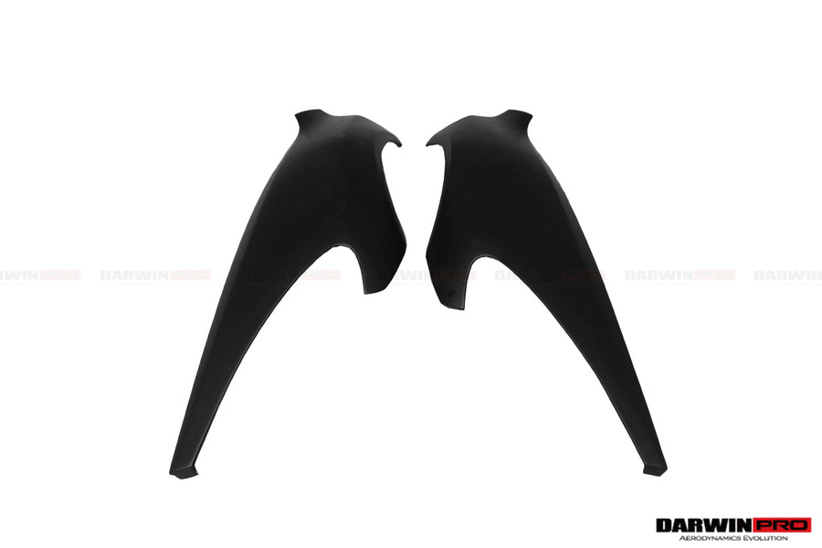 McLaren MP4 12C 675LT Style Partial Carbon Fiber Voorbumper en Zijscherm 2011-2014