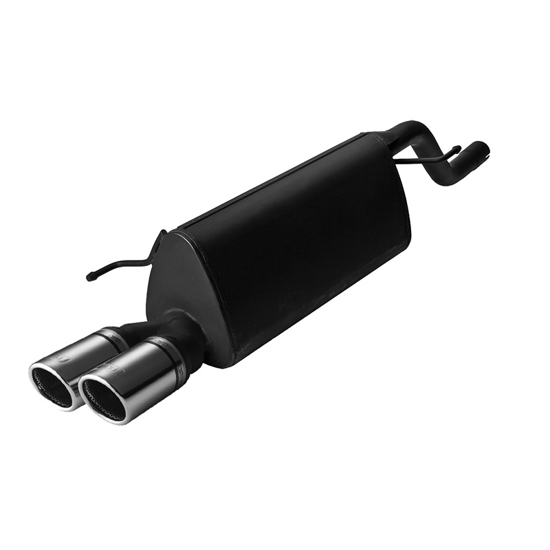Sportuitlaat  Opel Corsa D HB 1.0i 44kW/1.2i 59kW/1.4i 66kW 2006- 2x 70mm (excl. OPC/OPC-Line)
