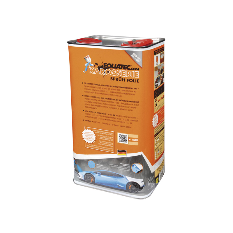 Foliatec Car Body Spray Film (Spuitfolie) - transparant glanzend 1x5liter bus