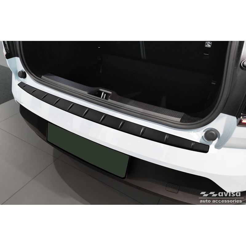 Matzwart RVS Achterbumperprotector  Volvo EX30 2023- 'Ribs'