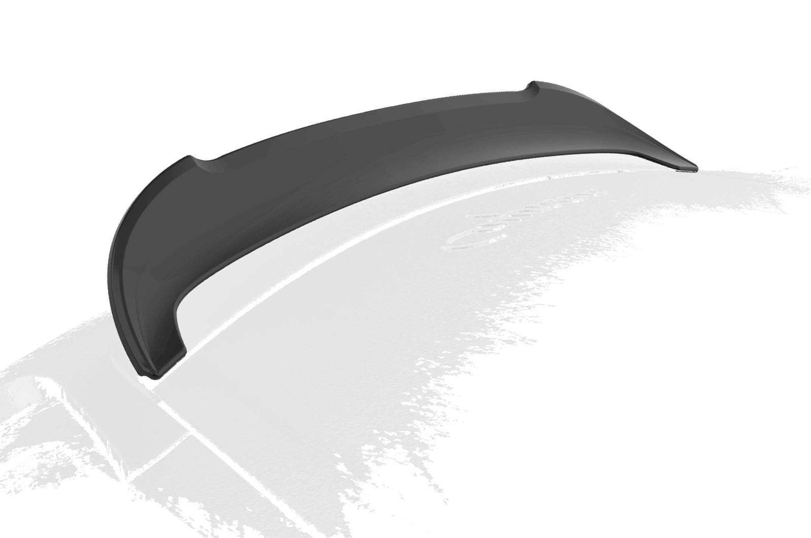 Achterspoiler Porsche Cayman 987c glans zwart 2004–2013