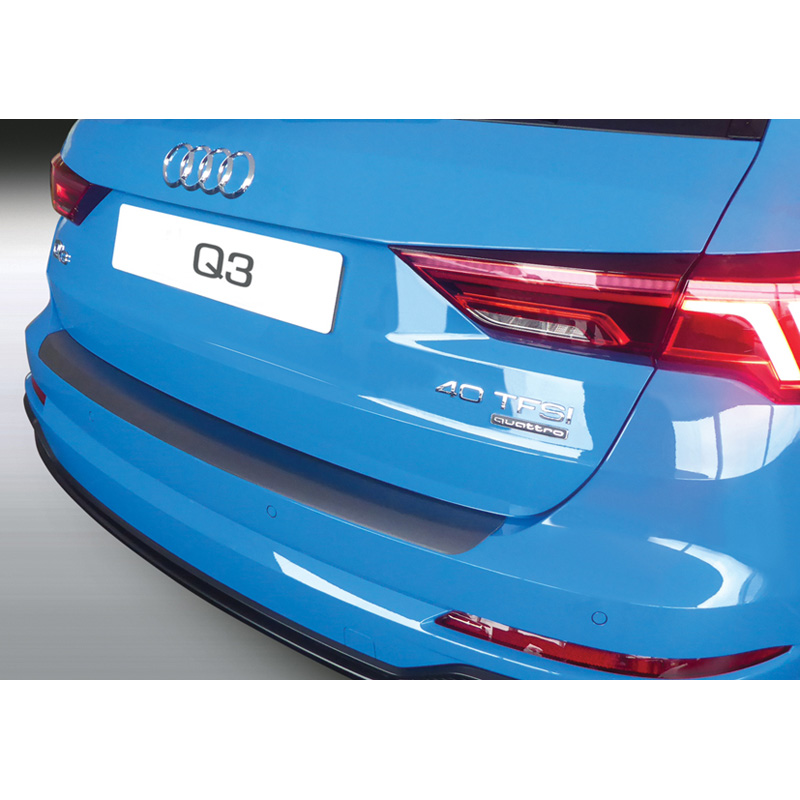ABS Achterbumper beschermlijst  Audi Q3/RSQ3 (F3B) 2019- Zwart