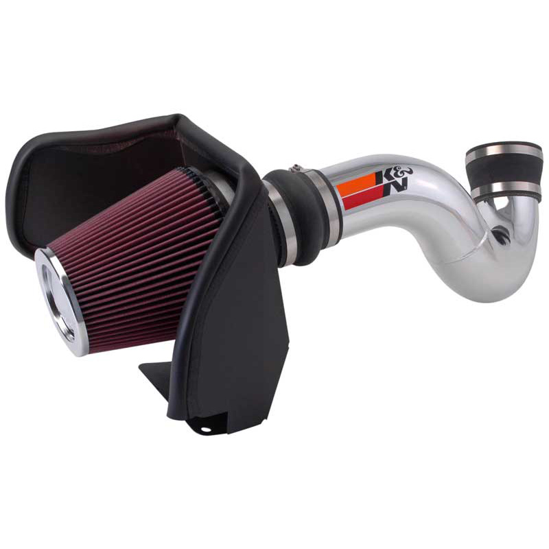 K&N High Performance Air Intake Kit  Chevrolet Tahoe/Silverado/Suburban/Avalanche/Sonora & GMC Sierra/Yukon & Cadillac Escalade 4.8/5.3/6.0L V8 2005-2007 (77-3050KP)