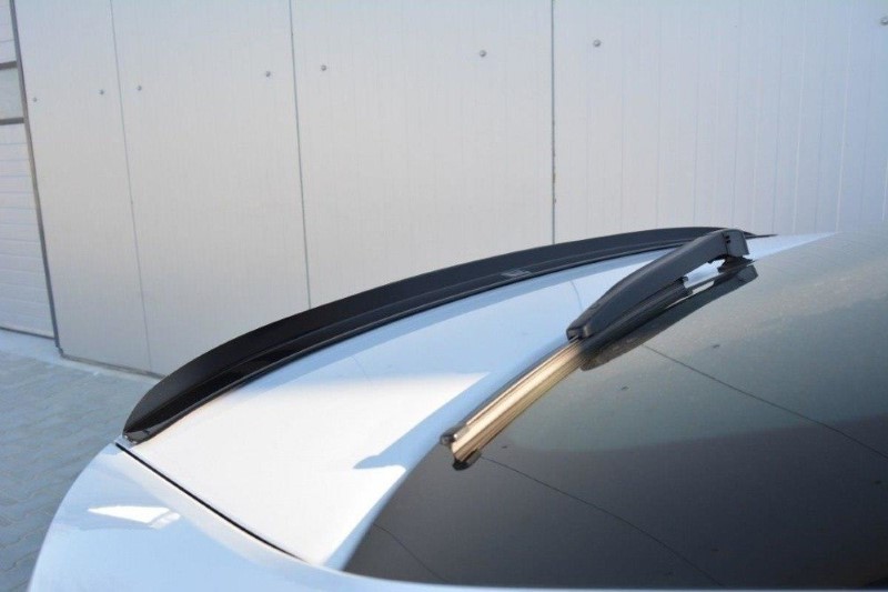 Spoiler cap Skoda Superb 3 FL Maxton Design glans zwart V.1