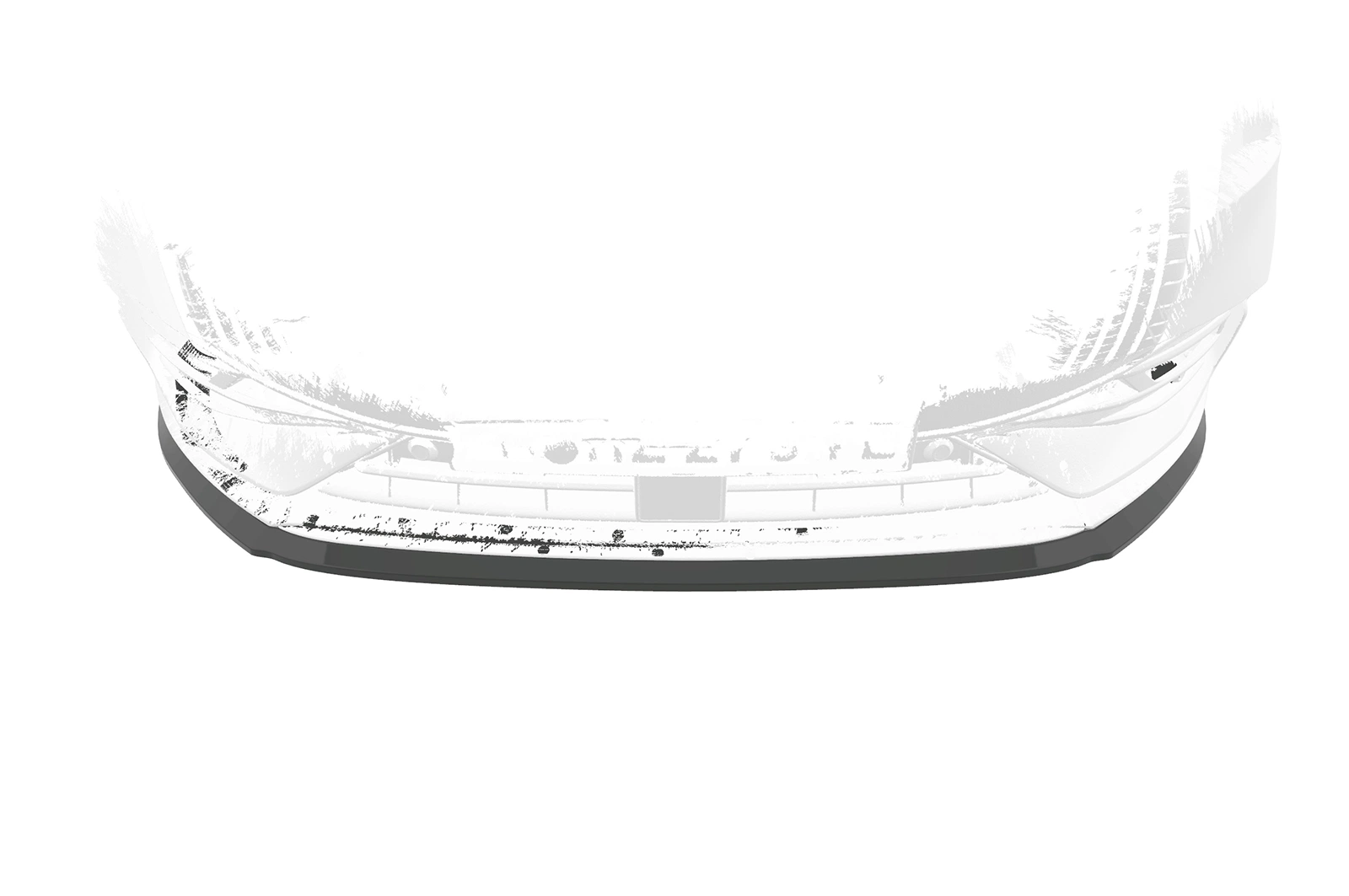 Voorspoiler passend voor Seat Leon 4 (Typ KL) Glans Zwart – CSR Automotive