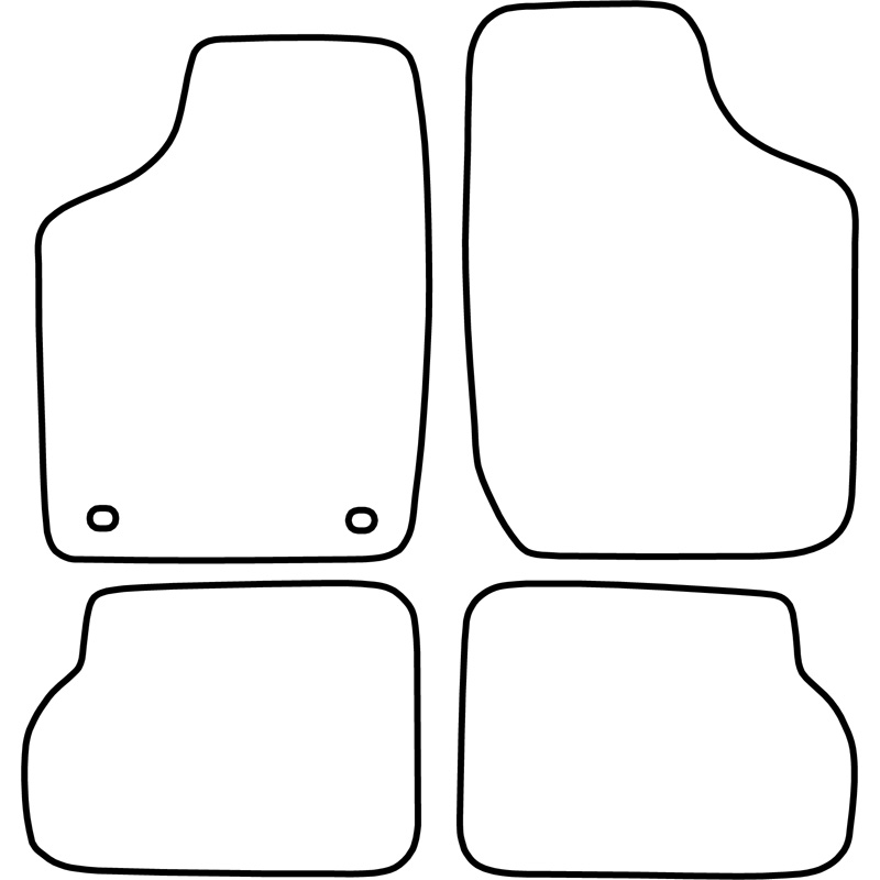 Automatten Opel Corsa A -3/93