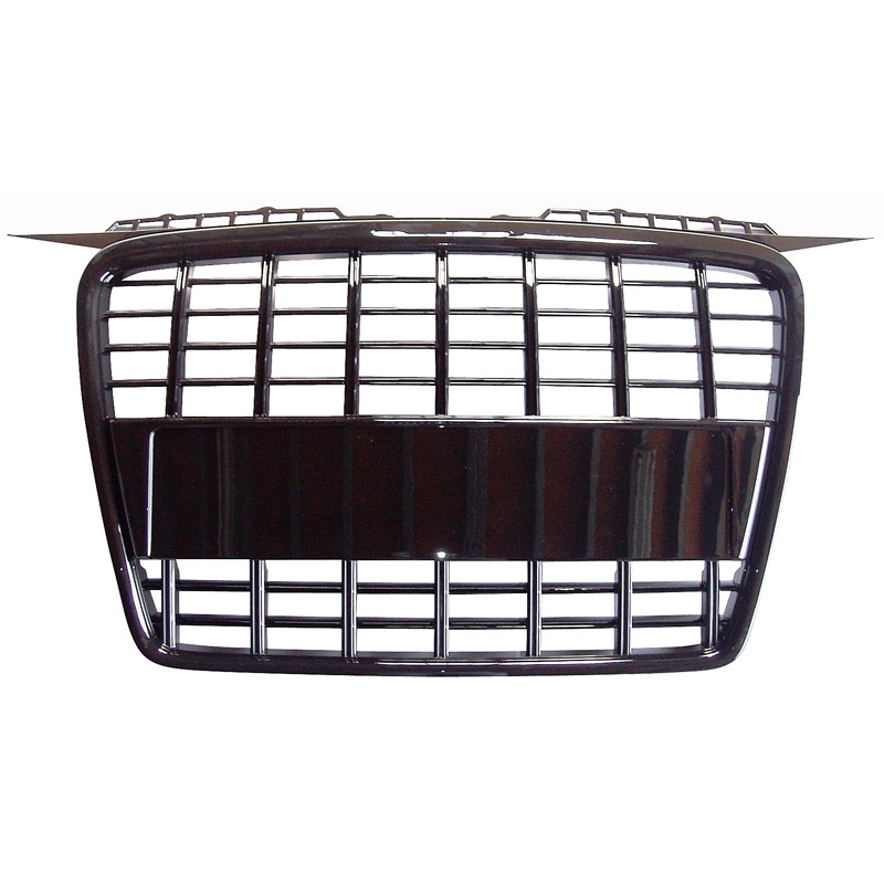 Grill Embleemloos Audi A3 8P 2005-2008 zwart