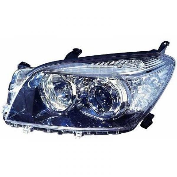 Koplamp links RAV 4 06-09 DEPO H11+HB3