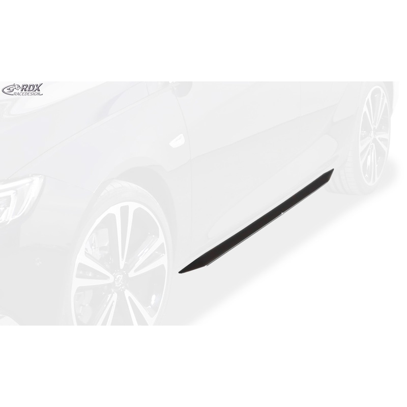Sideskirts 'Slim'  Opel Insignia B 2017- Grand Sport/Sportstourer incl. OPC (ABS zwart glanzend)