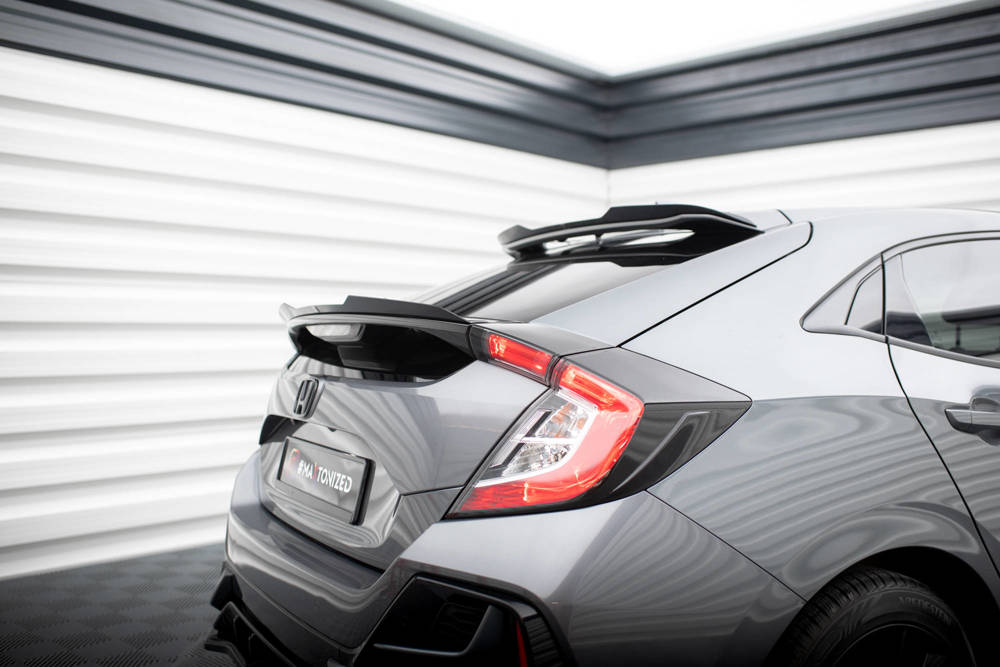 Spoiler Honda Civic Sport 2020 - 2023 Maxton Glans Zwart