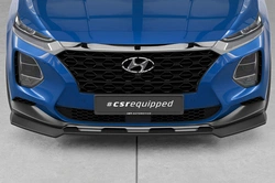 Voorspoiler Hyundai Santa Fe (Type TM) – CSR Automotive Bekerspoilerlip Glanzend Zwart
