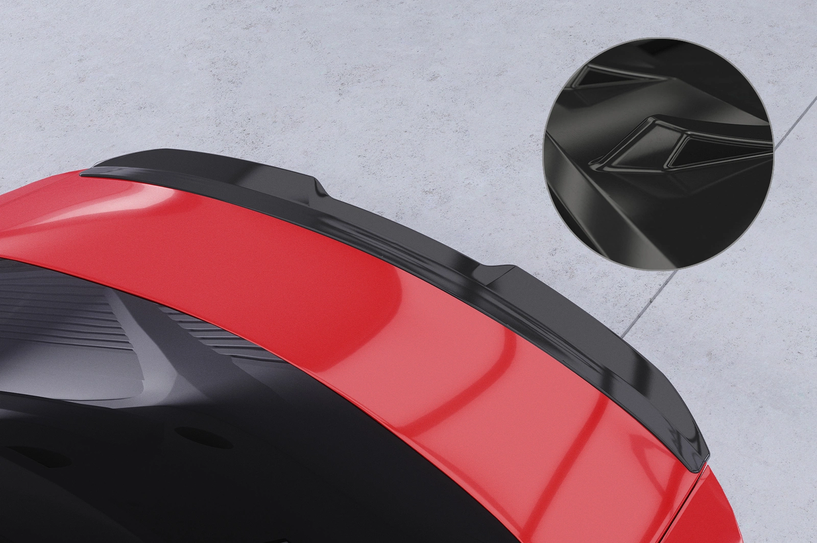 Achterspoiler Audi A3 8V Limousine Glans Zwart (05/2013–02/2020) CSR