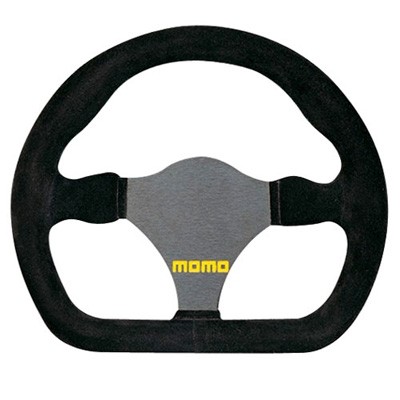 Sportstuur MOMO 290mm Model 27 Leder, zwart