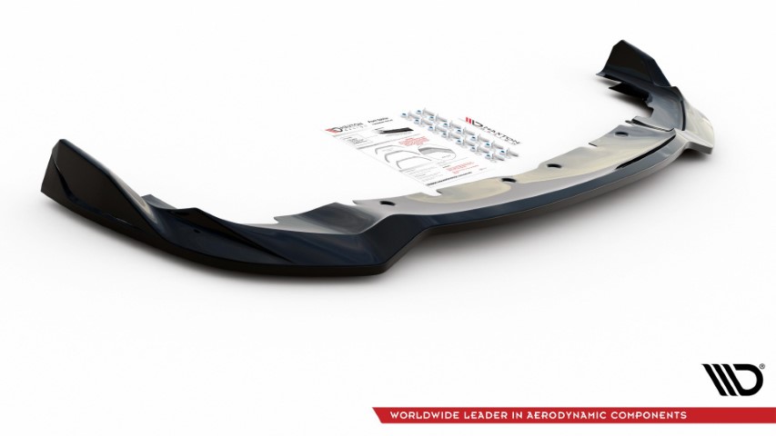 Voorspoiler BMW 1 Serie F40 M-Pack/ M135i Glans Zwart V5