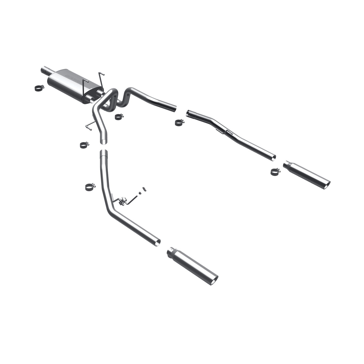 Dodge Cat-Back 09 Dodge Ram Pickup Magnaflow Cat-Back