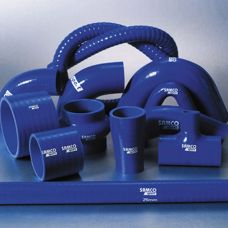 Samco Slangen Kit  Mitsubishi Lancer Evo 8/MR CT9A 2003-2005 - 2-delig - Koeling - Blauw