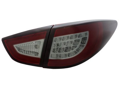 Taillights Hyundai Tuscon IX35 with Lightbar and LED 09- red/S