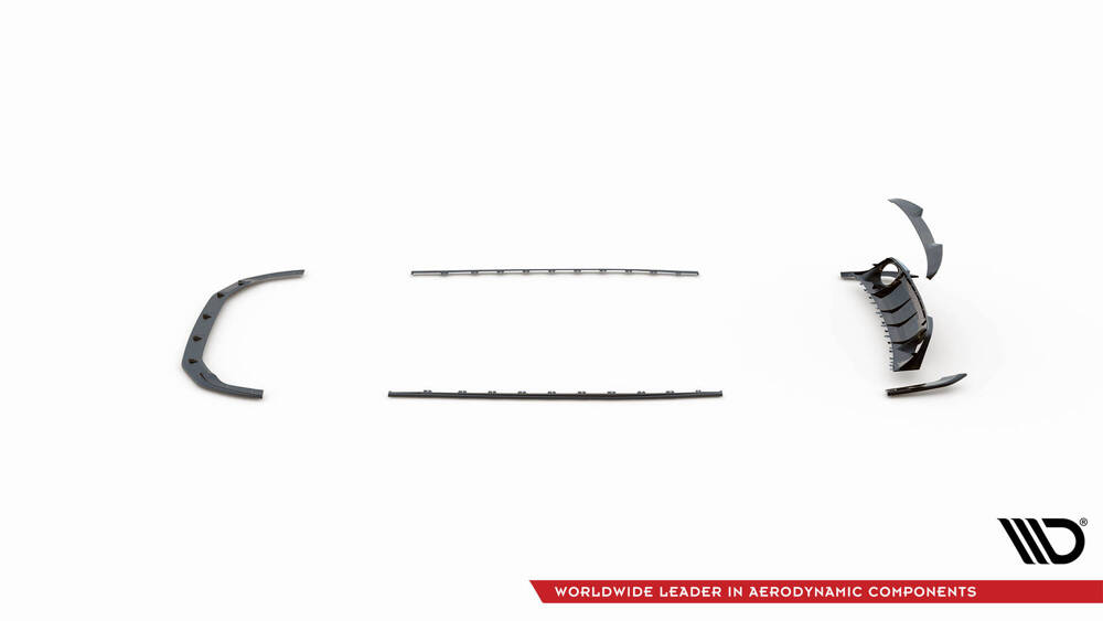 Set Carbon Splitters Audi RS3 8y Sedan