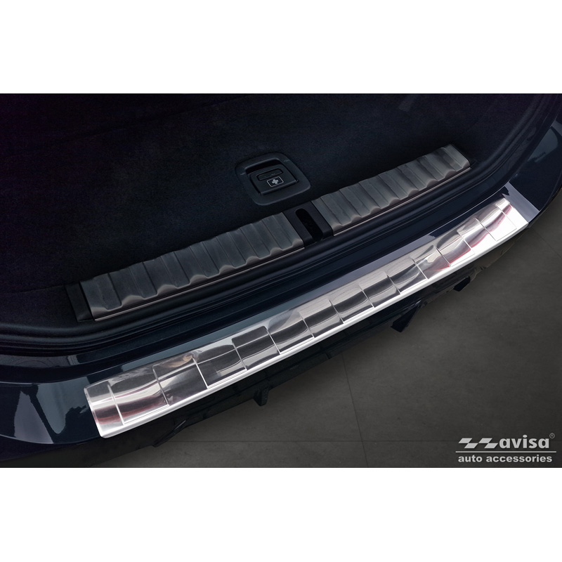 RVS Achterbumperprotector  BMW 3 Serie Touring (G21) Facelift 2022- met M-Pakket 'Ribs'