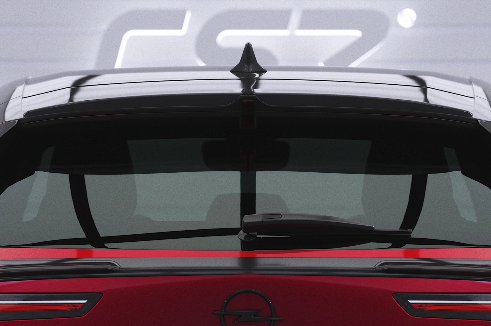 Achterspoiler Opel Astra L Glans Zwart (2022 - heden)