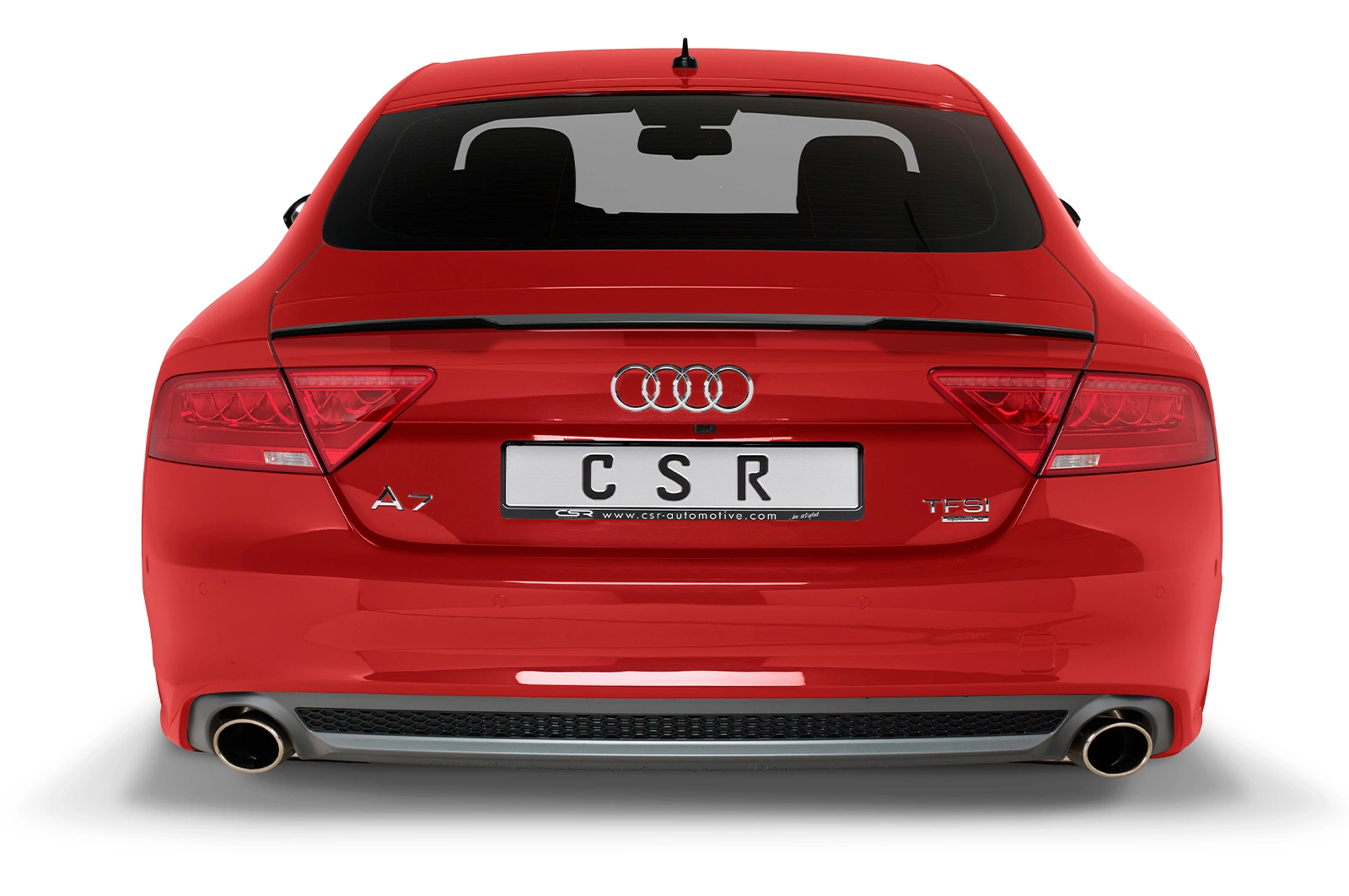 Achterspoiler Audi A7 / S7 C7 (4G) Sportback glans zwart – CSR Automotive