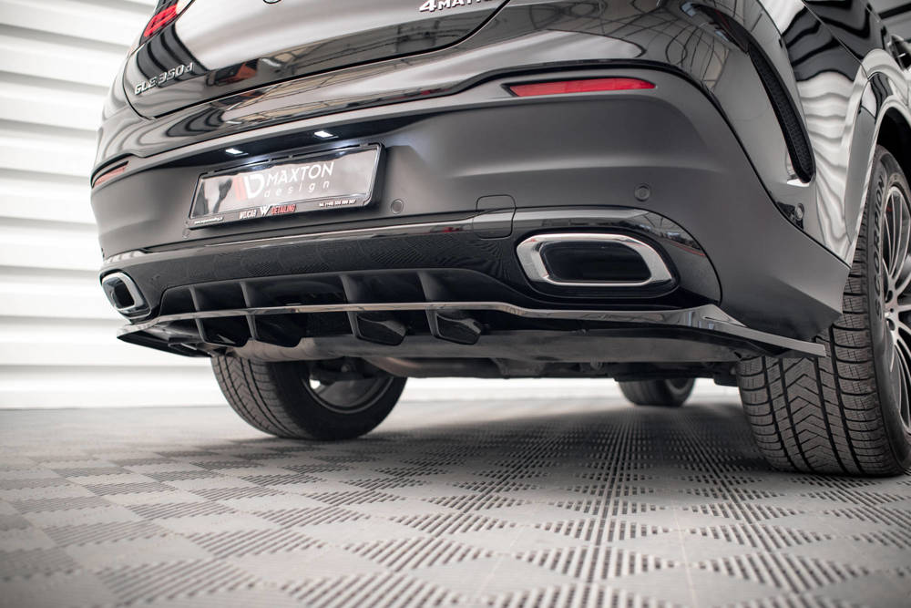 Diffuser Mercedes GLE Coupe AMG Pakket W167 Maxton Glans Zwart