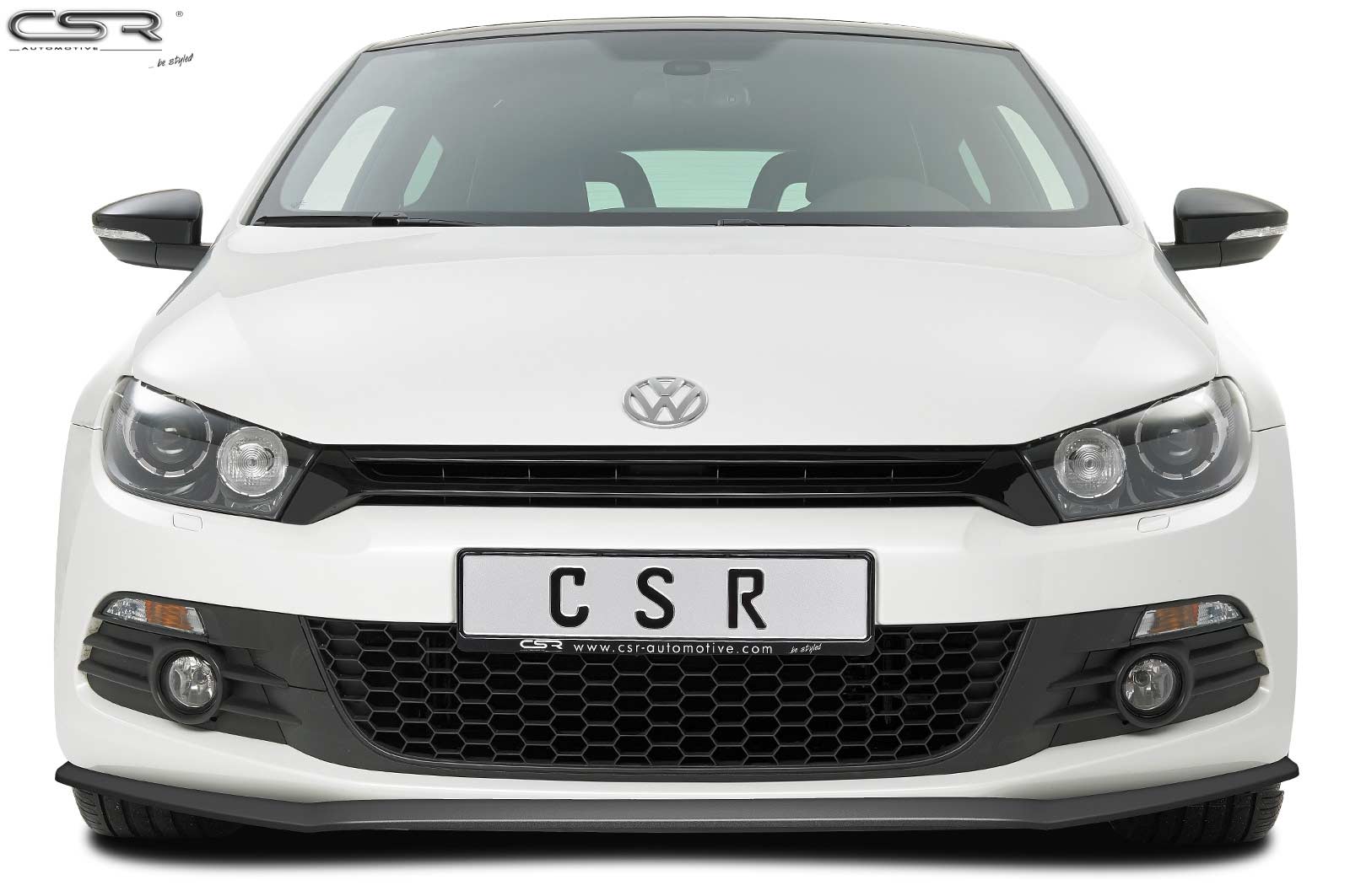 Voorspoiler Volkswagen Scirocco CSR Mat Zwart