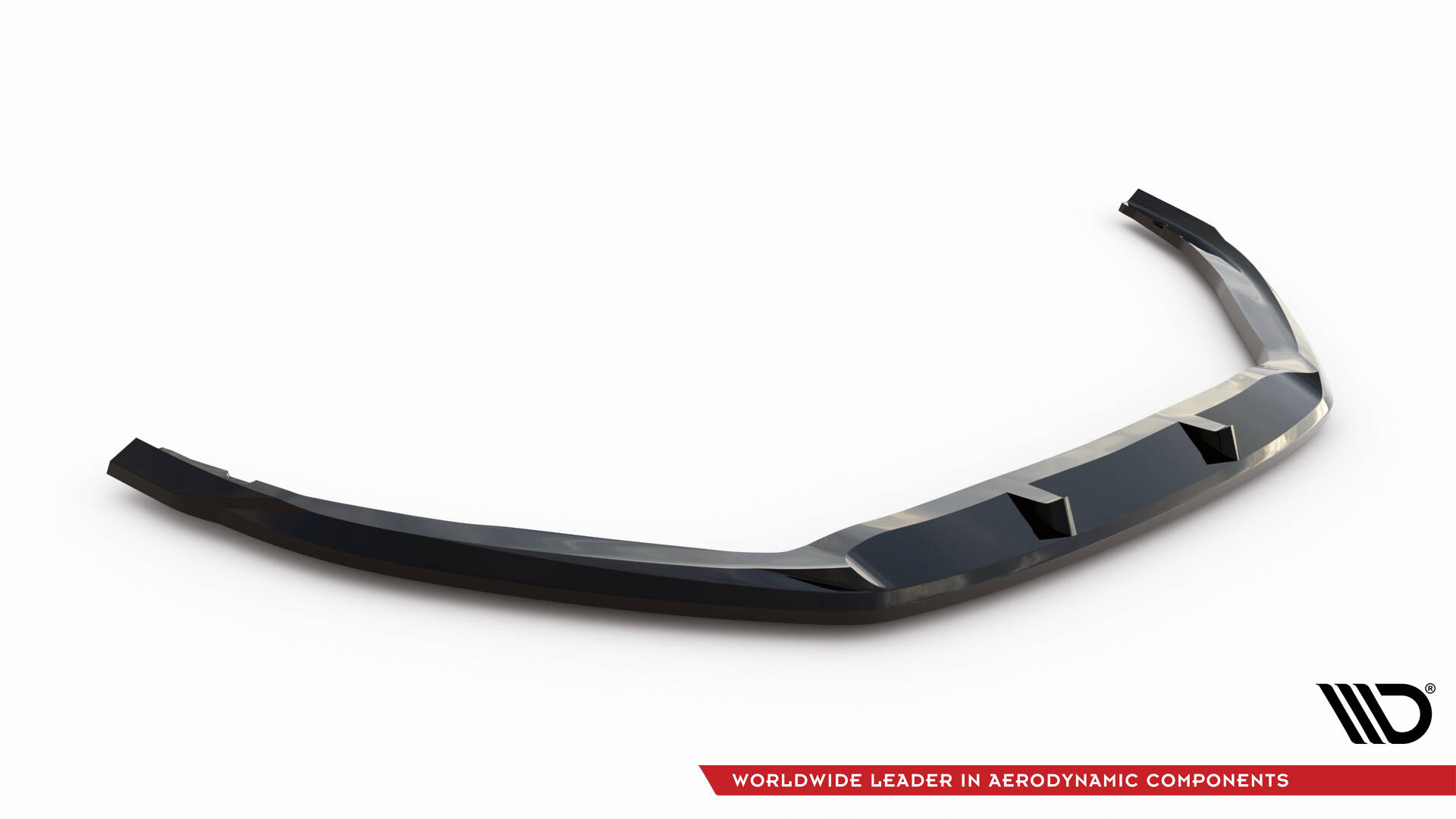 Voorspoiler V.1 Ford Focus Vignale MK4 Maxton Glanzend zwart