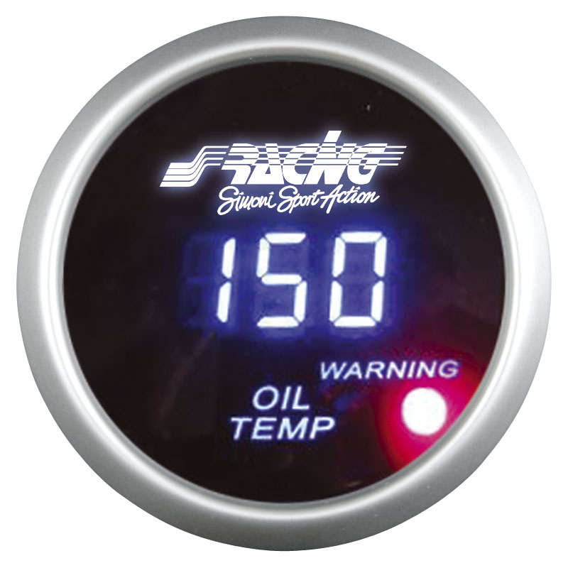 Simoni Racing digitale olie temperatuur meter inclusief sensors