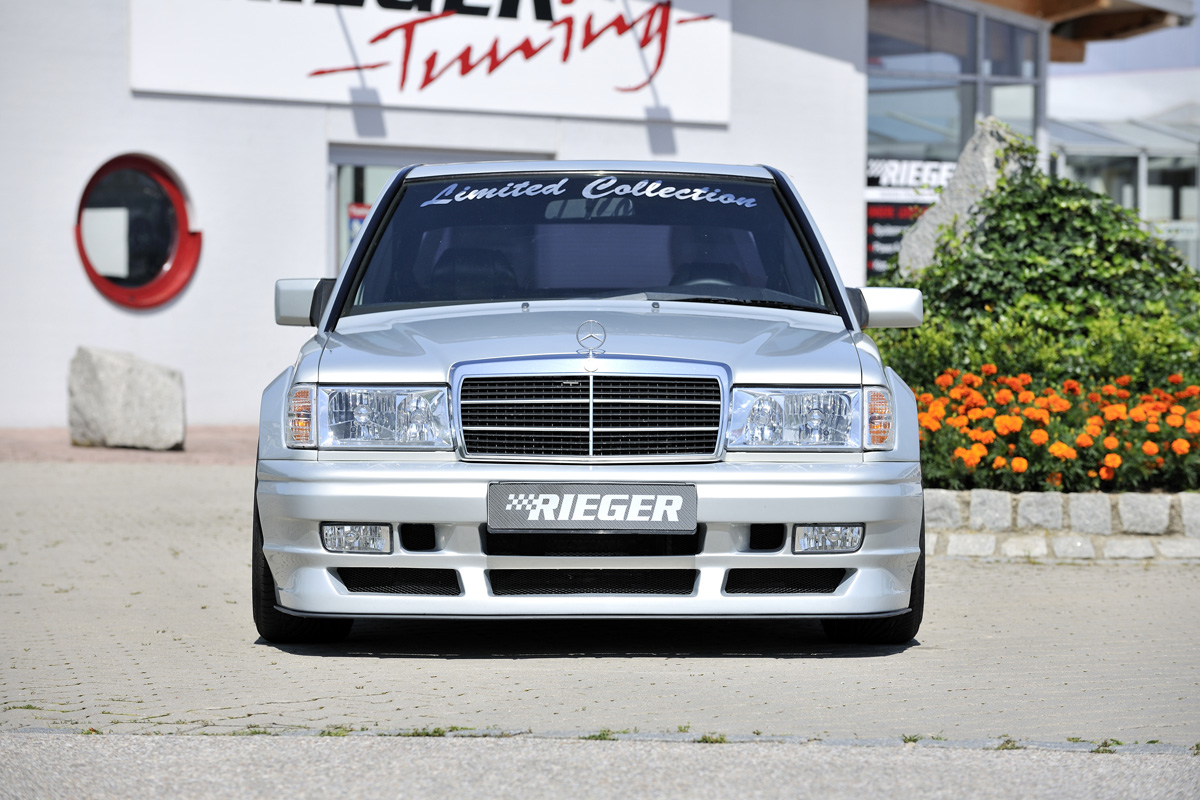 Bodykit Mercedes W201 190E Rieger EVO Look Widebody