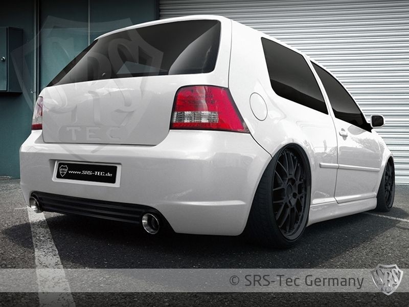 Achterbumper VW Golf IV R-Style Duplex R32 SRS-TEC