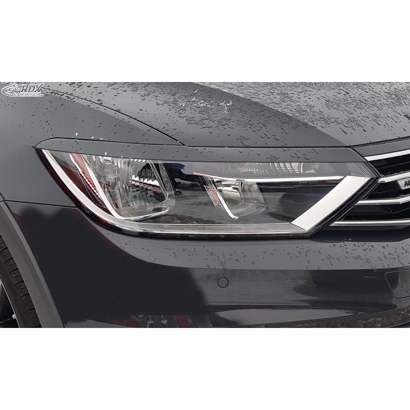Koplampspoilers  Volkswagen Passat 3G B8 2014-2019 & 2019- (ABS)