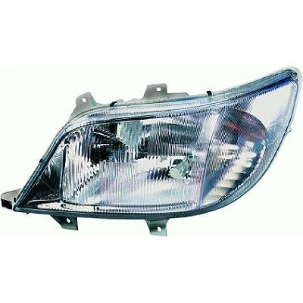 Koplamp links SPRINTER 02-06 DEPO H7+H7+H3