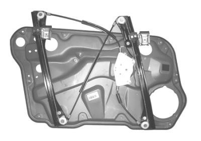 raammechanisme, 4/5 drs, zonder motor, voorportier, links VW Gol
