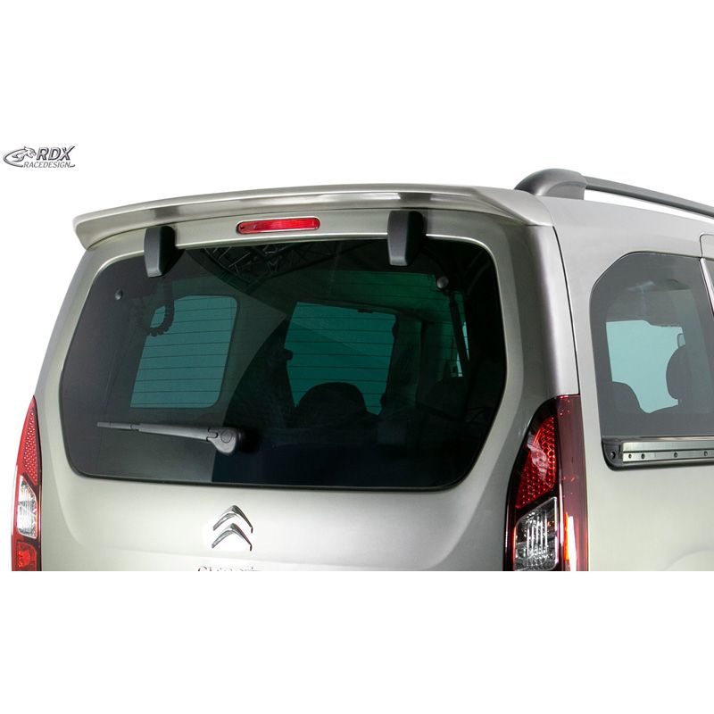 Dakspoiler  Citroën Berlingo / Peugeot Partner & Rifter / Opel Combo / Toyota ProAce City & ProAce City Verso 2008- (met achterklep) (PU)