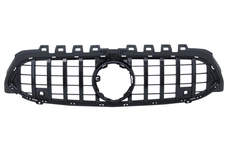 Grill Mercedes A klasse W177 / V177 GT-Look Glans Zwart