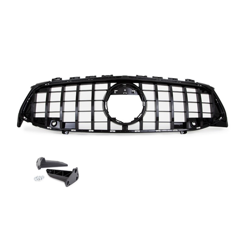 Grill Mercedes CLA C118, X118 Zwart 19-23 GT Look