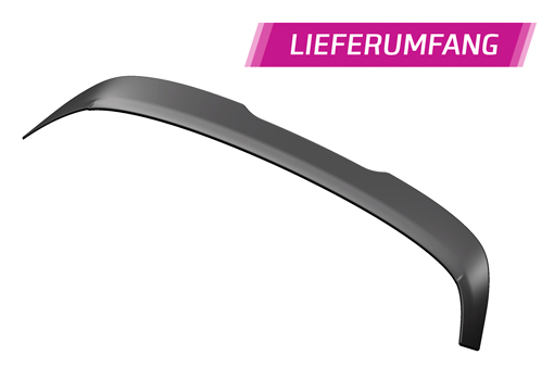Spoiler Volkswagen Golf 8 R GTI GTD GTE R-Line CSR Glans Zwart