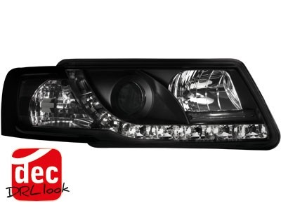 Faros VW Passat 3B Los ojos del Diablo Dayline negro